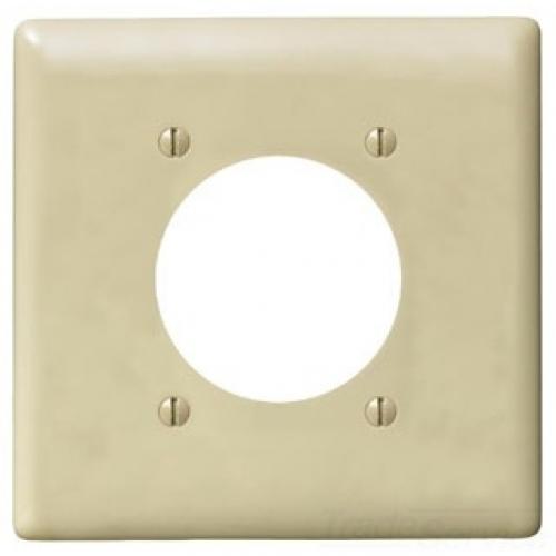 WALLPLATE, 2-G, 2.15IN OPNG, IV